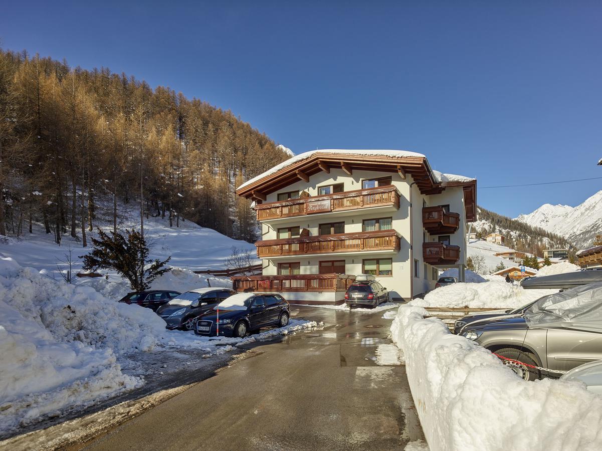 Appartement Gaestehaus Bergkristall Solden Ngoại thất bức ảnh